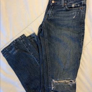 Abercrombie & Fitch Distressed Jeans
